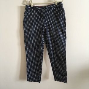 Jones New York polka-dot ankle pant 12